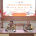 Akhir Tahun 2023, Polres Banjar Gelar Press Conference