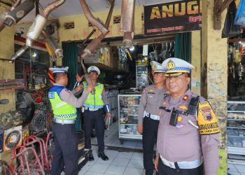 Sasar Pelaku Usaha di Pati, Satlantas Polresta Pati Gelar Penertiban Knalpot Brong