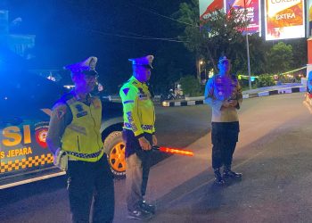 Menjelang Kampanye Terbuka, Polres Jepara Larang Knalpot Brong