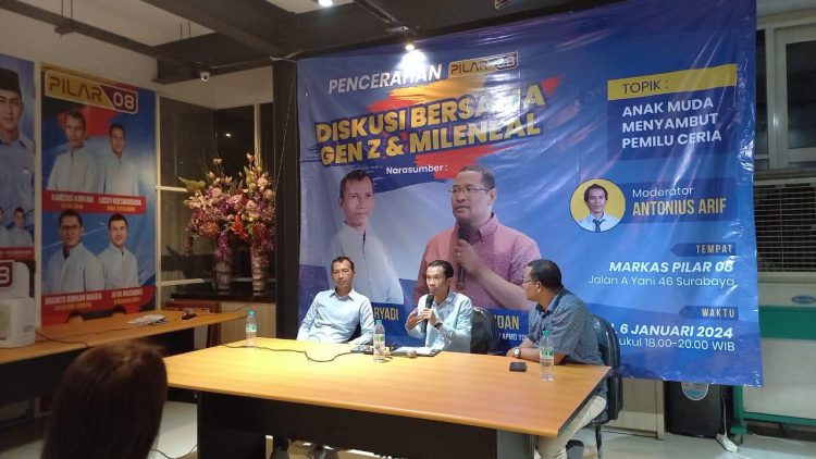 Sukseskan Pemilu 2024, Pilar 08 Gandeng Gen Z dan Milenial