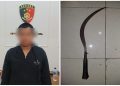 Bawa Sajam !!! Polisi Bekuk Seorang Remaja