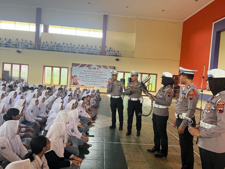 Larangan Knalpot Brong, Polisi Datang ke Sekolah