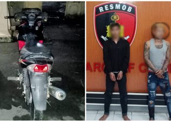 Dua Pelaku Curanmor Dibekuk Polisi