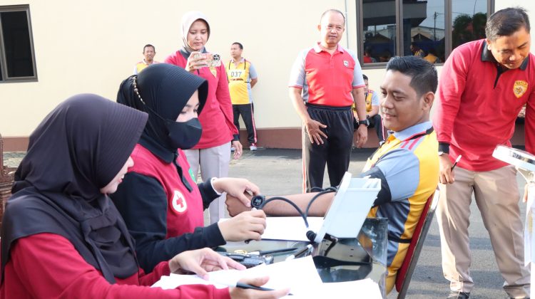 Polres Jepara Gelar Tes Kesamaptaan Jasmani