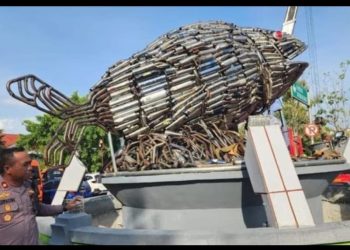 Masyarakat Penasaran, Pati Gempar Ribuan Knalpot Menjadi Ikan Bandeng