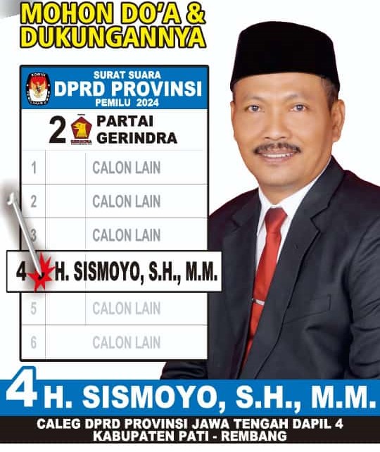 Aspirasi Nelayan Terwujud, Profil H. Sismoyo, S.H, M.M Caleg DPRD Jawa Tengah Dapil 4