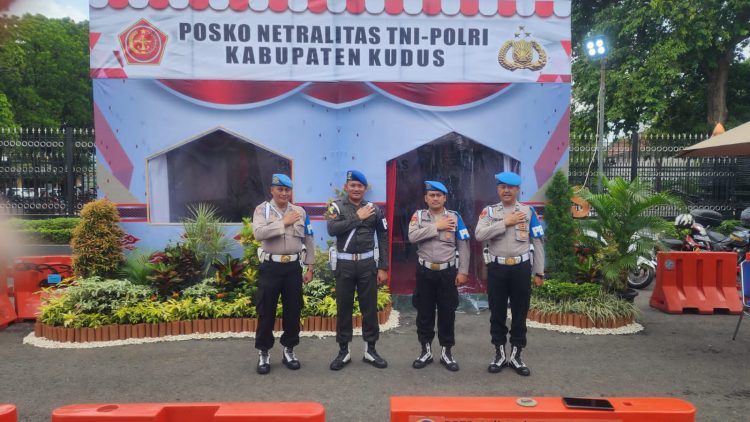 Pemilu 2024, Polres Kudus Dirikan Posko Netralitas TNI-Polri