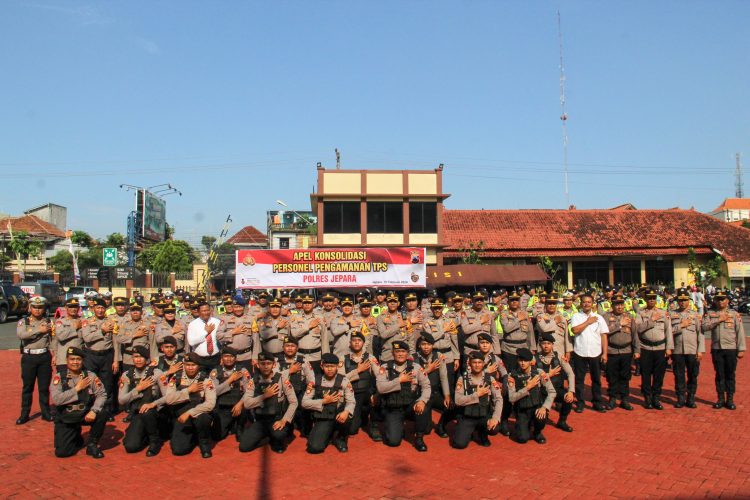 Pengamanan TPS Selesai, Kapolres Jepara Apresiasi Seluruh Personel