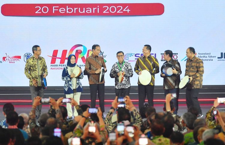 Hari Pers Nasional 2024, Ketua MPR RI Bamsoet Apresiasi Ditandatangani Perpres Hak Cipta Penerbit