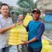 Salurkan Nasi Kotak, Burhan Peduli Warga Terdampak Banjir