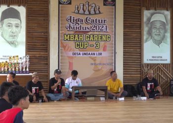 Rame !! Liga Catur Kudus 2024 Deklarasi Dukungan Irjen Pol. Ahmad Luthfi Maju Pilgub Jateng