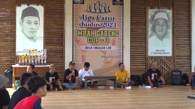 Rame !! Liga Catur Kudus 2024 Deklarasi Dukungan Irjen Pol. Ahmad Luthfi Maju Pilgub Jateng