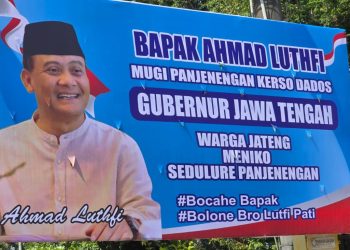 Ribuan Baliho Irjen Pol. Ahmad Luthfi Ramaikan Pati