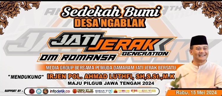 OM. Romansa Hadir !!! Persiapan Deklarasi Irjen Pol. Ahmad Lutfhi Maju Cagub Jateng 2024