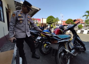 25 Sepeda Motor di Amankan Polisi, Ternyata Brong