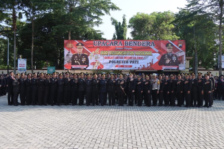 Hari Kebangkitan Nasional, Kapolresta Pati Sampaikan Amanah Menteri Komunikasi dan Informatika RI