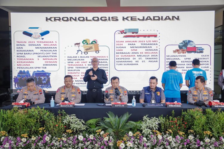 Kasus Penadahan Motor Transnasional di Ungkap Polda Jateng