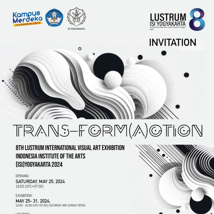 Pameran Seni Rupa Internasional Bertajuk: “TRANS-FORM(A)OTION”