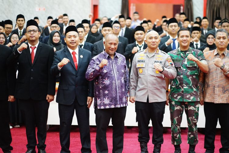 63 Panwaslu Dilantik, Pj Bupati Singgung Soal Potensi Gesekan