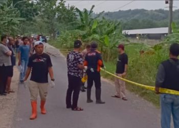 Olah TKP !! Polisi Periksa Tujuh Saksi dan Barang Bukti di Amankan