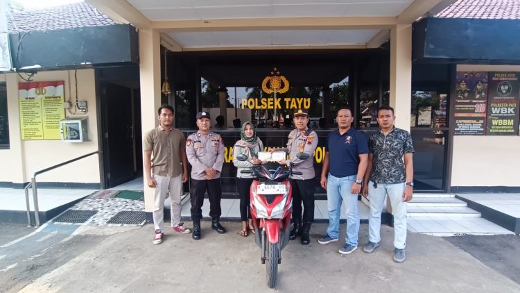Atik Kehilangan Motor, Polisi Cepat Temukan