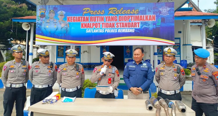 120 Knalpot Brong di Amankan, Begini Harapan AKP Sugito ke Masyarakat
