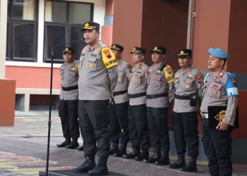 Pertama Kali Apel, Kapolres Kudus : Utamakan Pelayanan Bagi Masyarakat