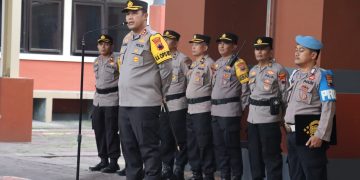 Pertama Kali Apel, Kapolres Kudus : Utamakan Pelayanan Bagi Masyarakat