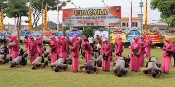Tingkatkan Kinerja, Kapolres Kudus : 44 Personil Naik Pangkat