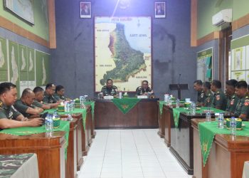 Tim Pengawasan dan Pemeriksaan Hadir di Makodim 0718/Pati