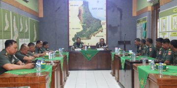 Tim Pengawasan dan Pemeriksaan Hadir di Makodim 0718/Pati