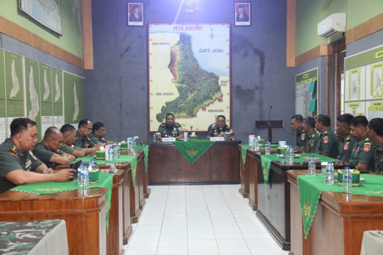 Tim Pengawasan dan Pemeriksaan Hadir di Makodim 0718/Pati