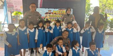 Ops Patuh Candi 2024, Polisi Sambangi Murid TK Pertiwi Pati