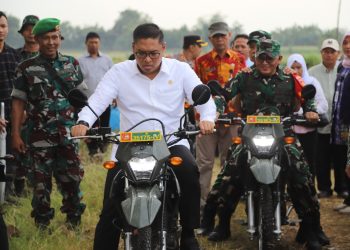 Dandim 0718/Pati Kawal Wamentan Cek Lokasi Pompa Air