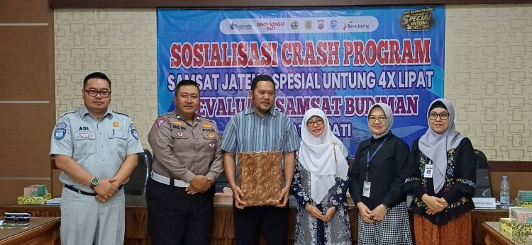 Reward dan Apresiasi di Terima Samsat Polresta Pati
