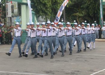 Lomba PBB di Tingkat SLTA, Dandim Pati Apresiasi Para Juara