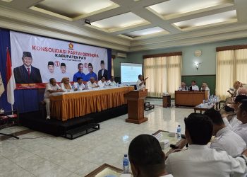 Partai Gerindra Pati Usung Dua Paslon “Menang Mutlak”
