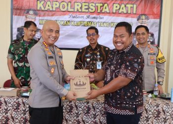 Cegah Gangguan Kamtibmas, Kapolresta Pati Gelar Jumat Curhat