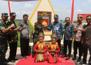 Penutupan TMMD 2024 di Karangrowo, Kini Jalan Desa dan RTLH Rampung