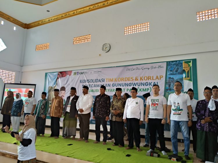 Paslon Nomor Urut 3, Budiyono – Novi Gelar Safari Politik di Kecamatan Gunungwungkal
