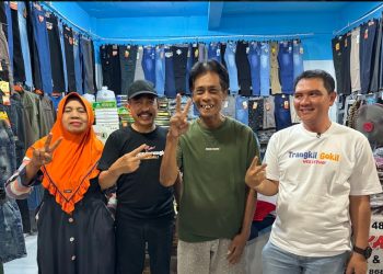 Blusukan di Pasar, Kini Wahyu Indriyanto Disambut Antusias oleh Para Pedagang