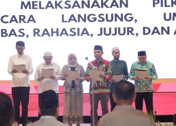Deklarasi Pilkada Damai Kabupaten Banjar, Perkuat Sinergi Jelang Pilkada 2024