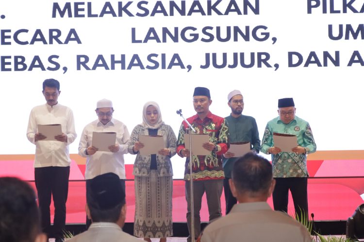 Deklarasi Pilkada Damai Kabupaten Banjar, Perkuat Sinergi Jelang Pilkada 2024