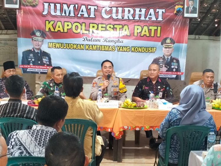 Program Jumat Curhat Dorong Pemberdayaan Pertanian di Jakenan