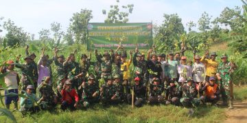 Kodim 0718/Pati Gelar Kegiatan Penanaman Pohon Sukun