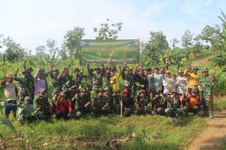 Kodim 0718/Pati Gelar Kegiatan Penanaman Pohon Sukun