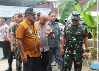 Pemilu Aman, Pemda dan TNI – Polri Cek TPS