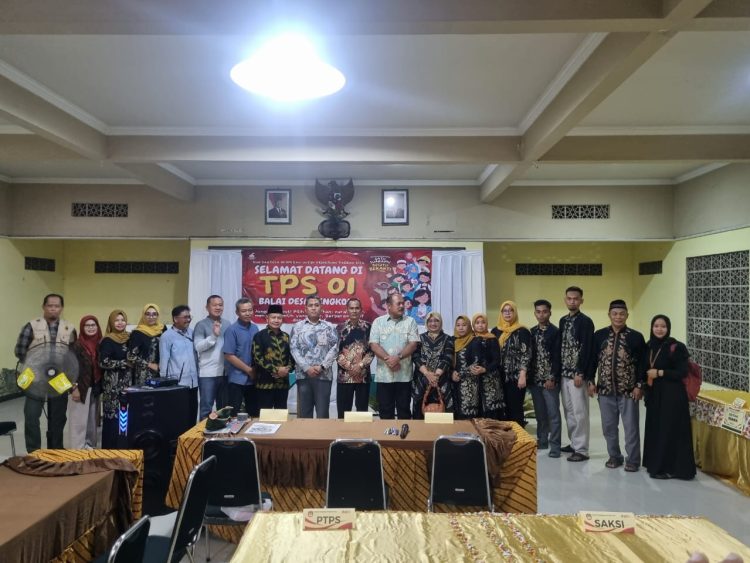 Tiga Pilar Kabupaten Cek Kesiapan TPS di Desa Lengkong