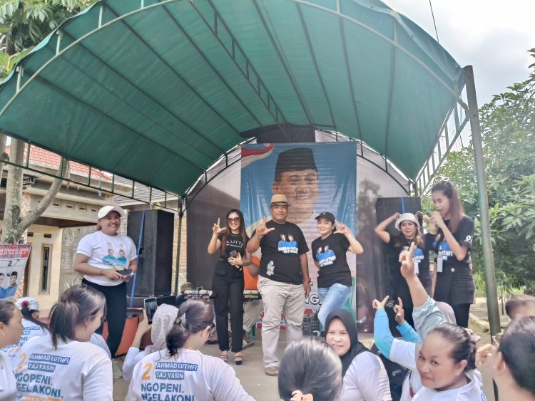 Luthfi – Taj Yasin Menang! Kini Bocahe Luthfi Gelar Senam Pagi