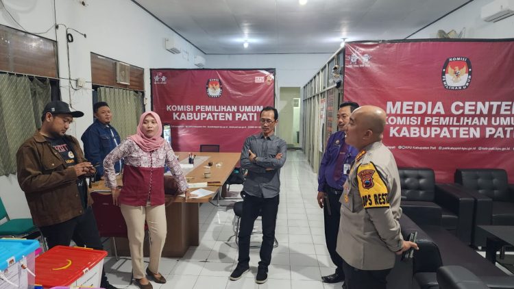 Polresta Pati Perketat Pengamanan Rekapitulasi Surat Suara di Pilkada Serentak 2024